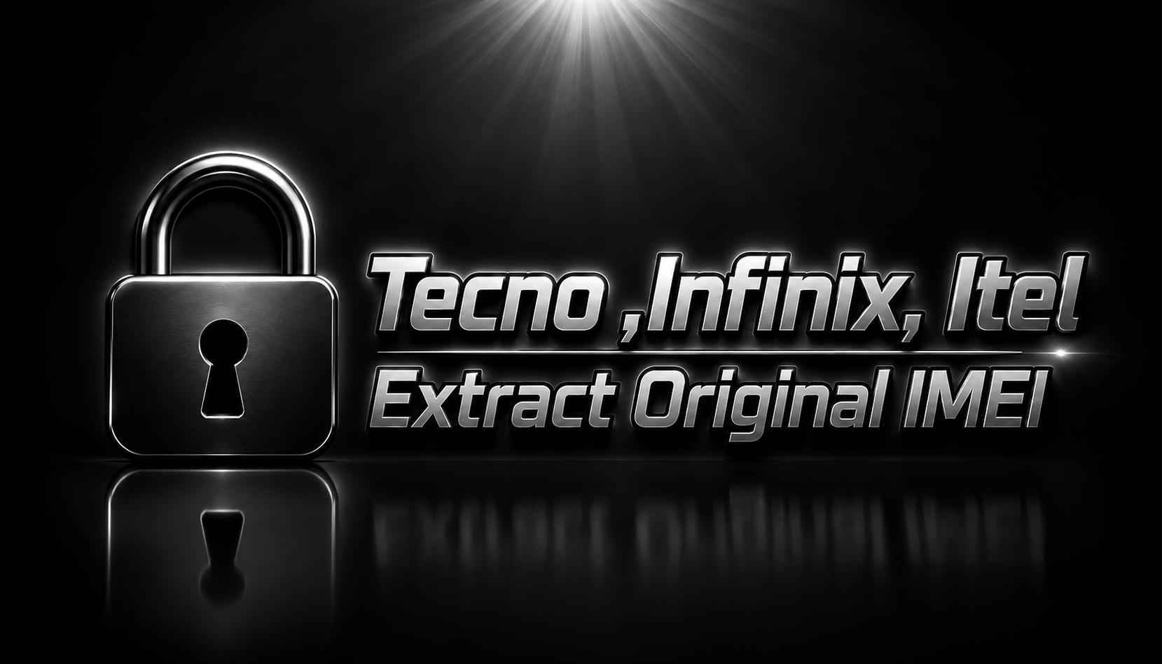 Tecno ,infinix and itel extract original imei and serial number ⚡